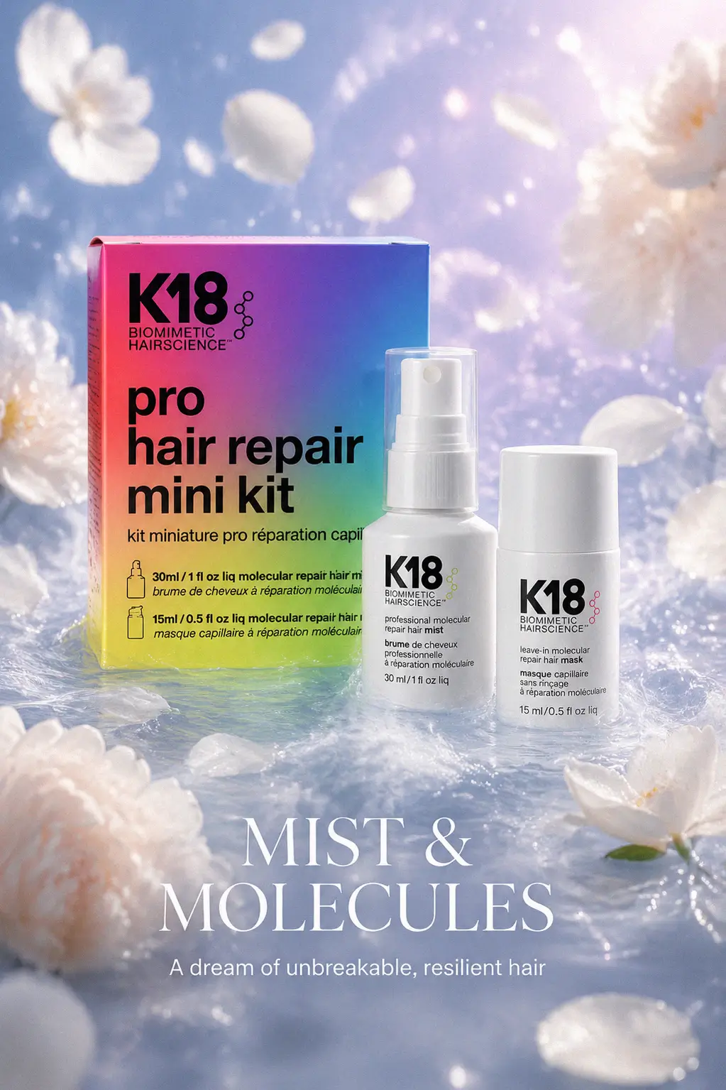 Professional molecular repair essentials featuring K18
