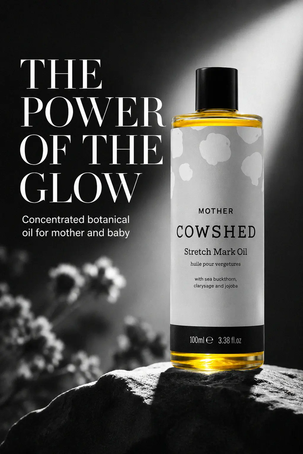 Refined body oil for pregnancy