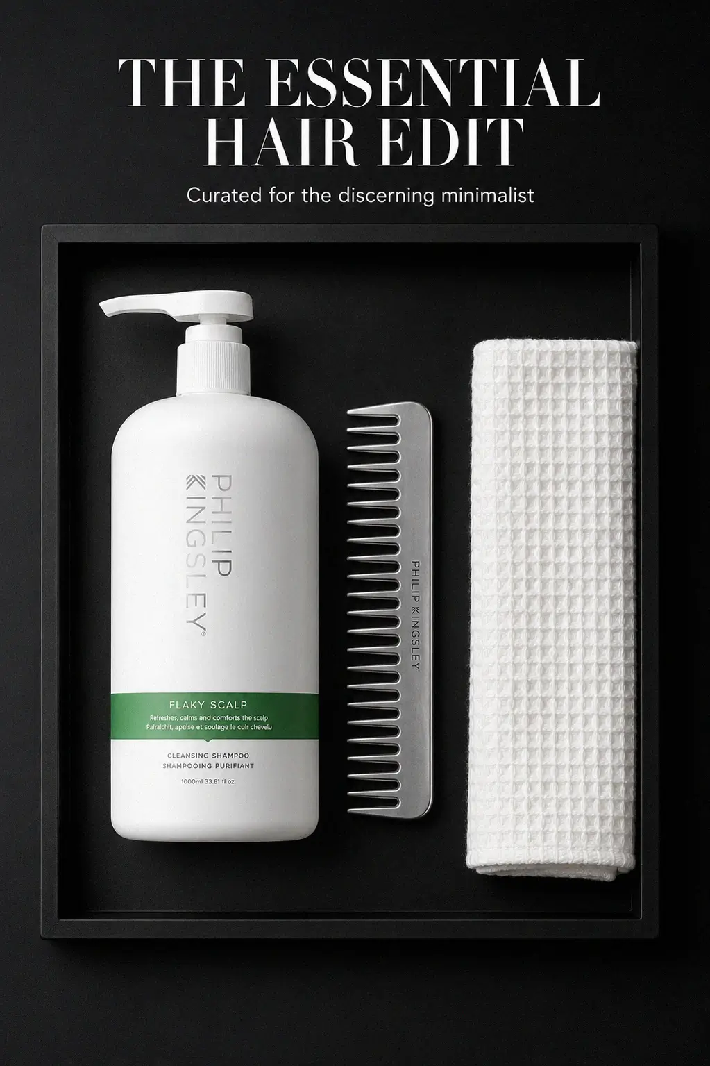 Luminous and healthy hair strands