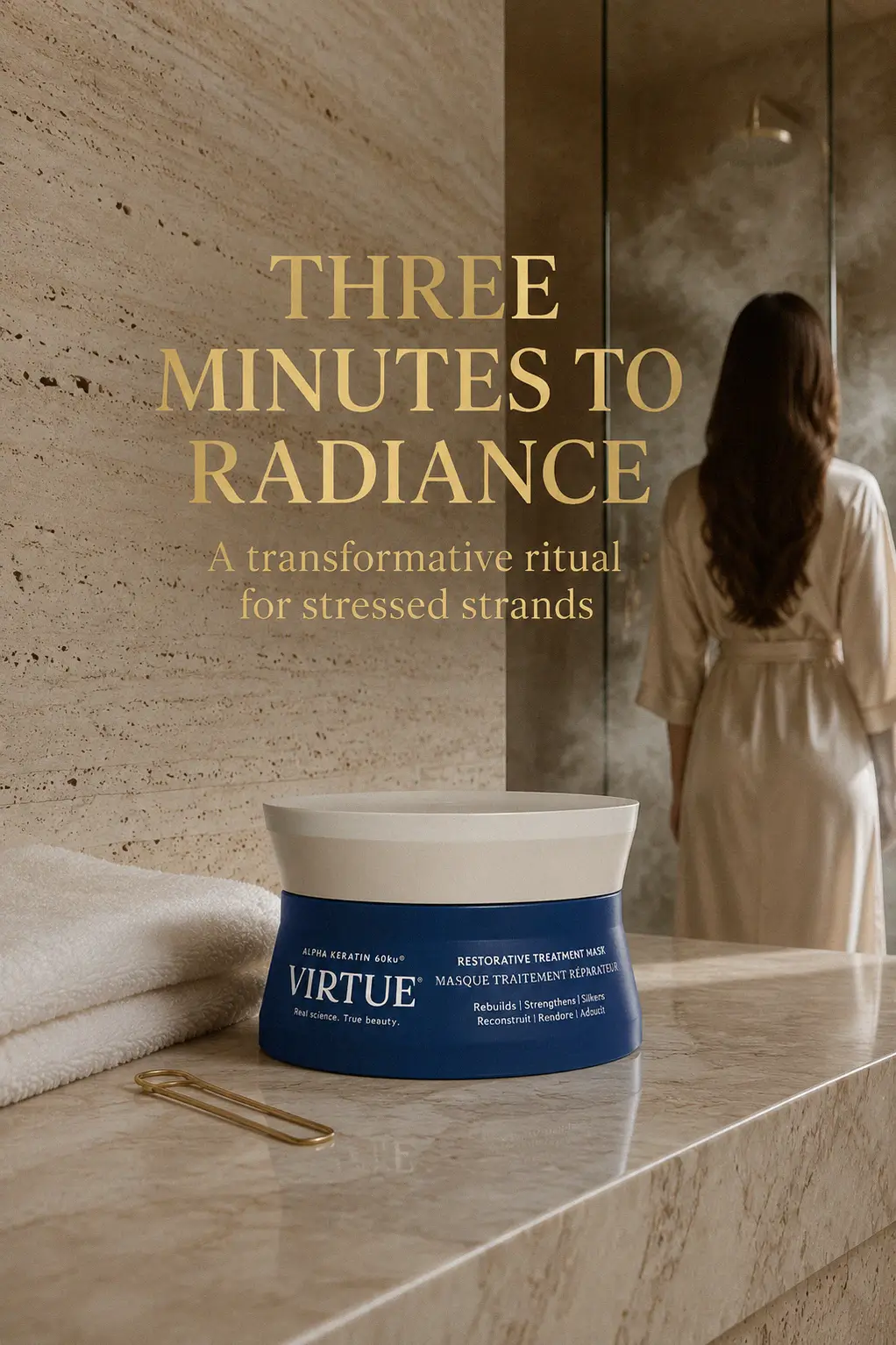 Silky hydration and repair in minutes