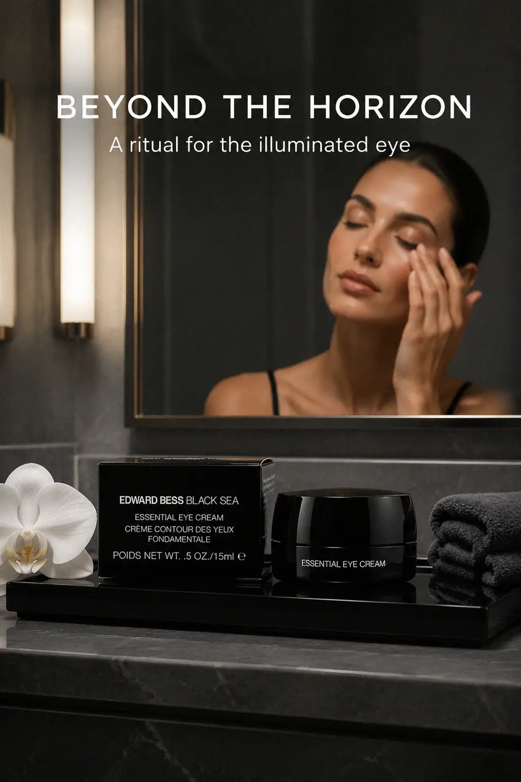 Close up of the serum-to-cream texture
