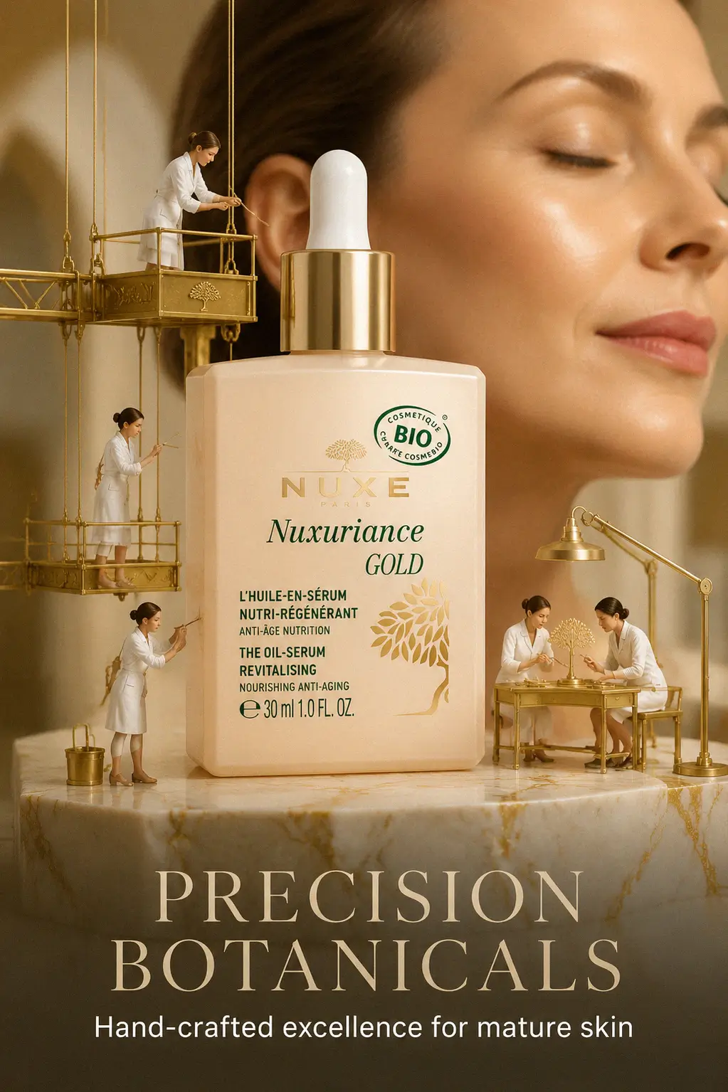 Silky Softness for Dry Skin Nuxe Nuxuriance Gold
