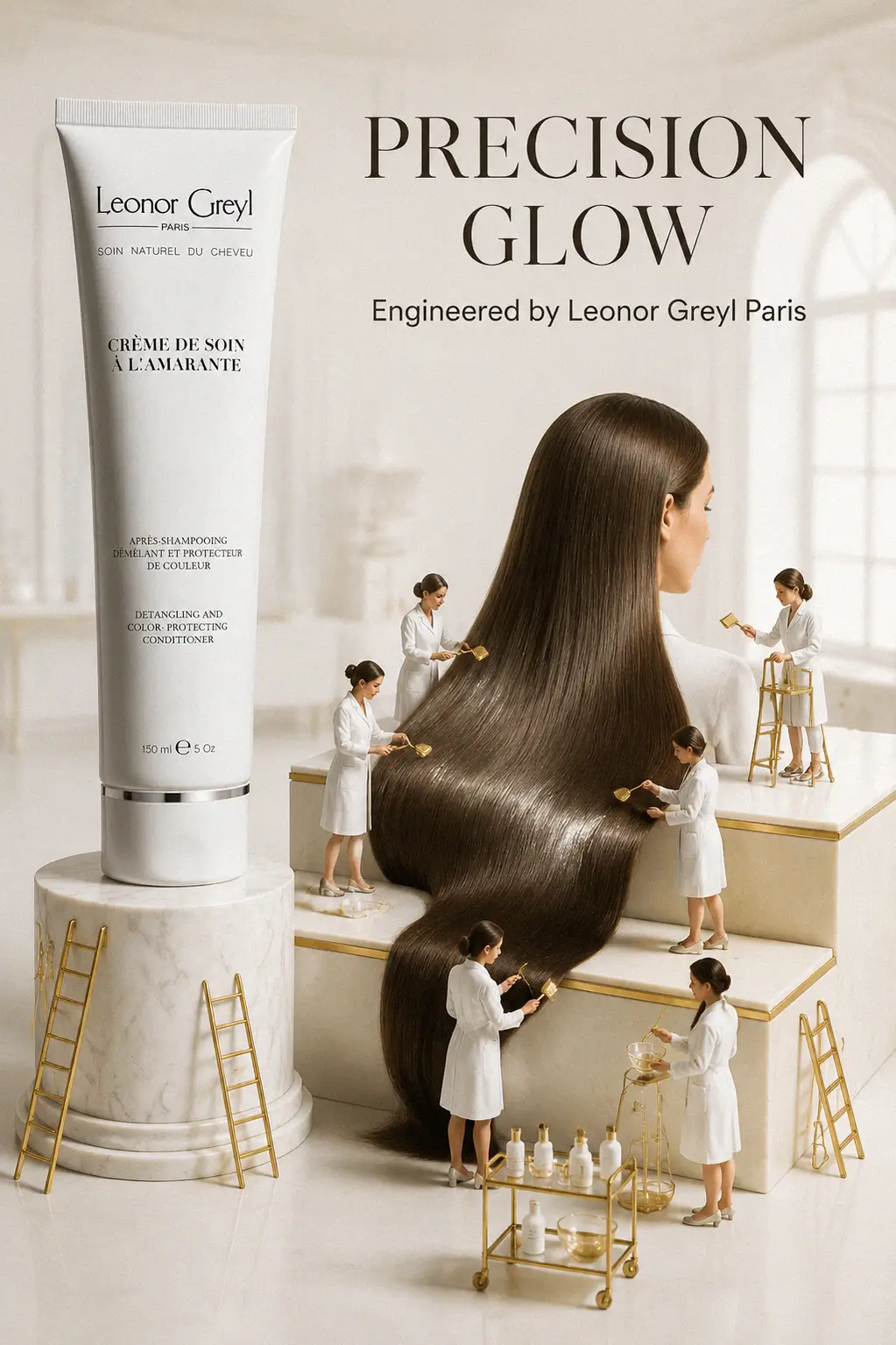 Frizz-free hair finish