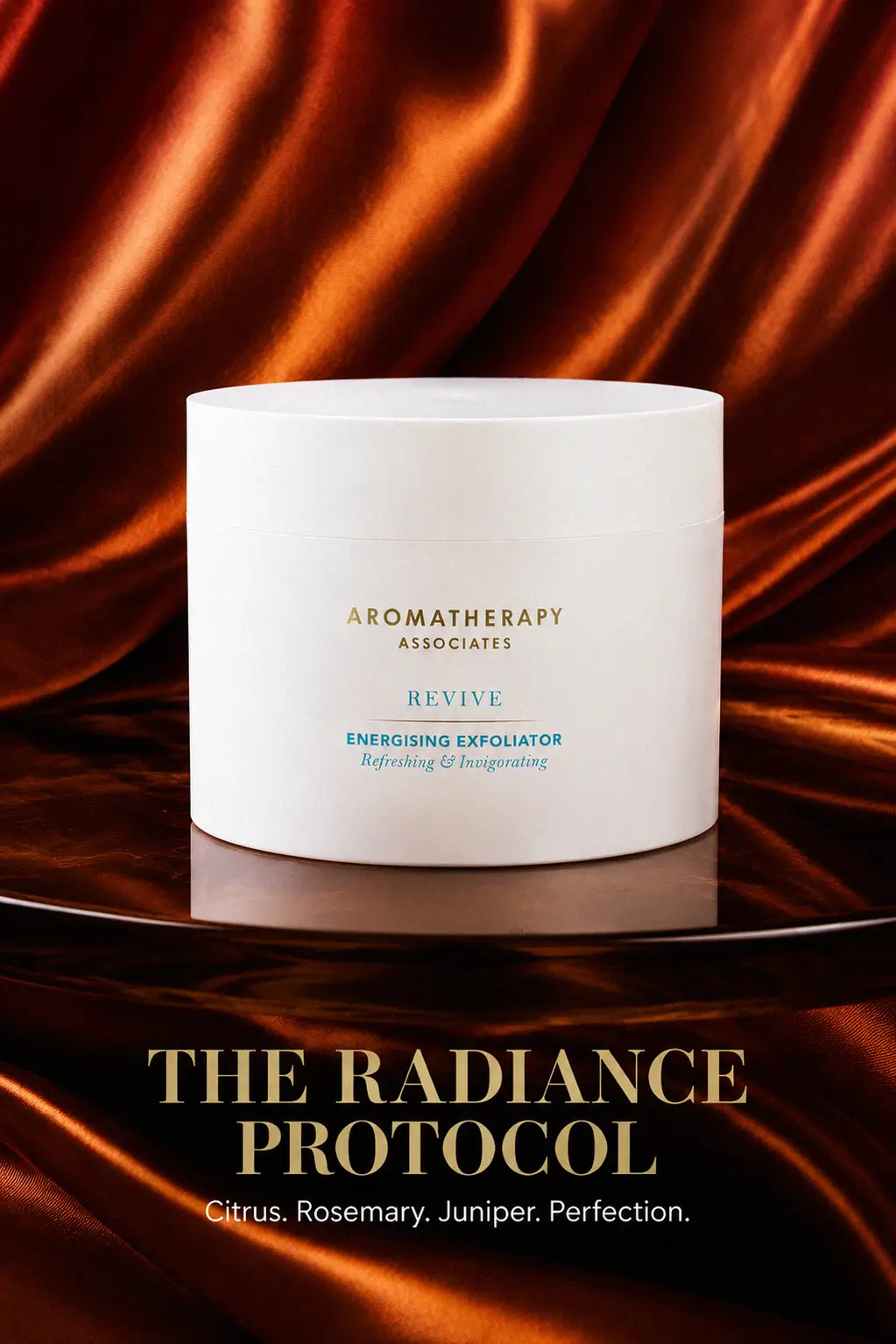 Polished skin finish with Aromatherapy Associates