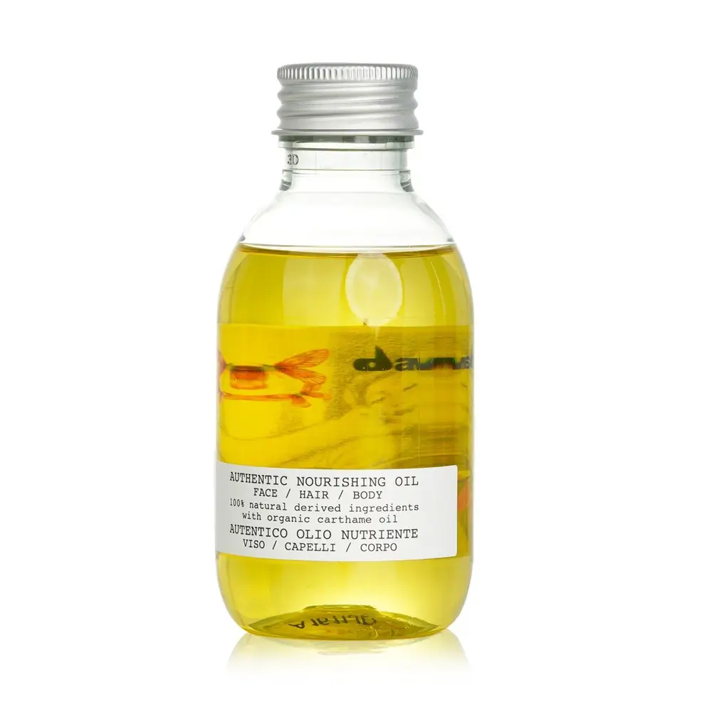 The botanical texture of Davines Authentic Nourishing Oil
