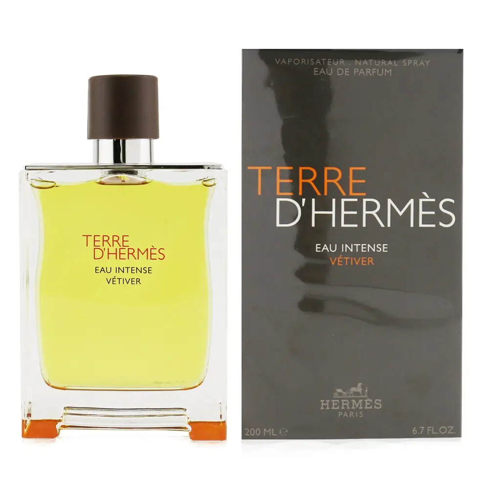 Sophisticated Evening Aura 200ml Hermes Eau Intense Vetiver EDP Spray