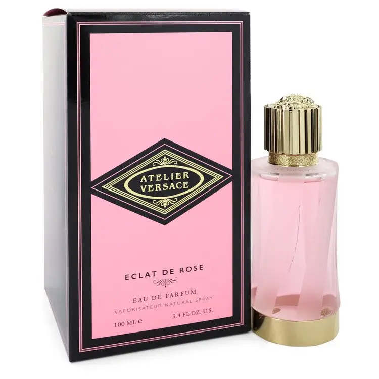 Versace Eclat De Rose Eau De Parfum signature bottle