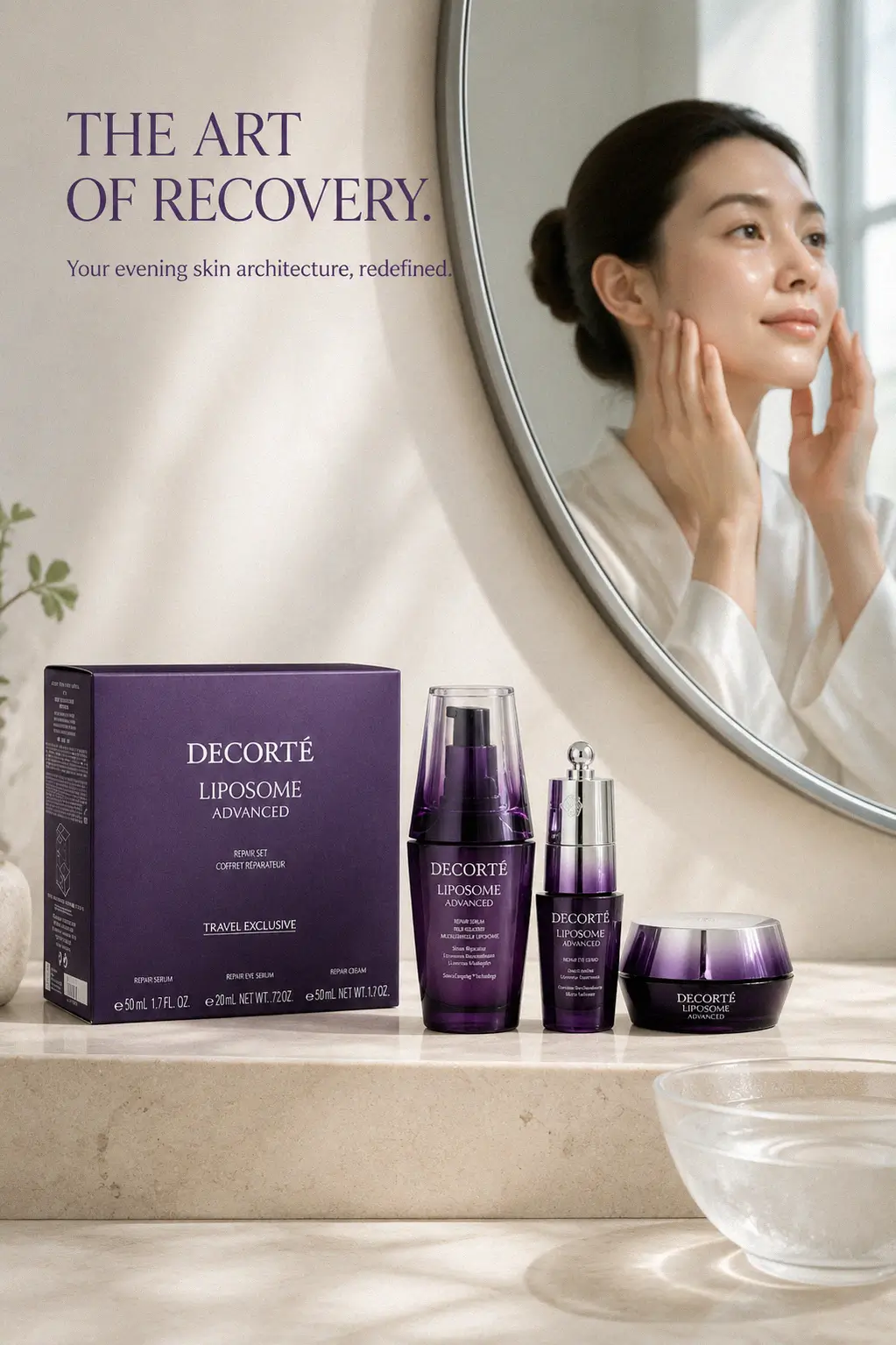 Close up of the Decorté Liposome serum texture