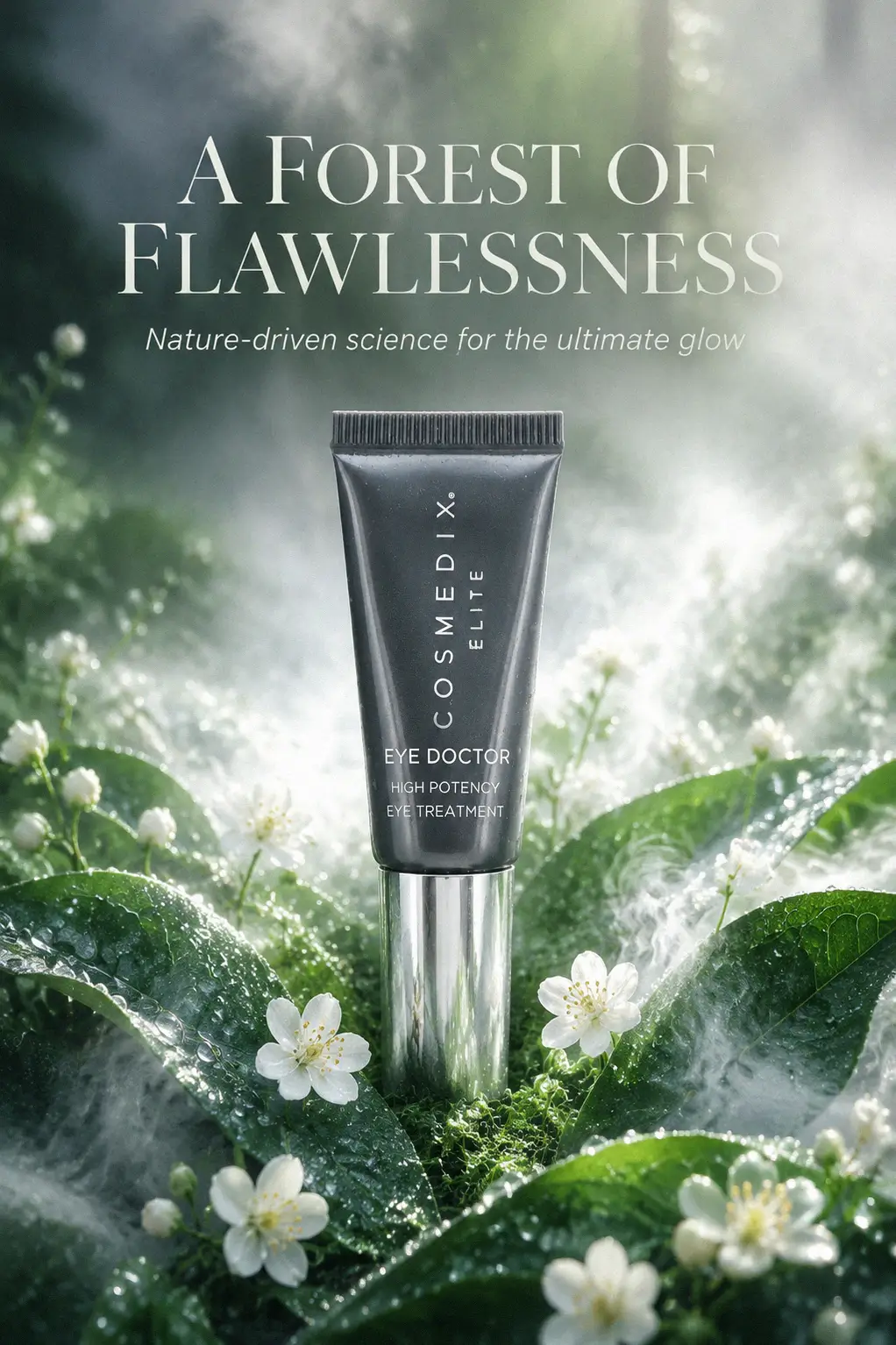 Product packaging of the Elite Eye Doctor High Potency Eye Treatment