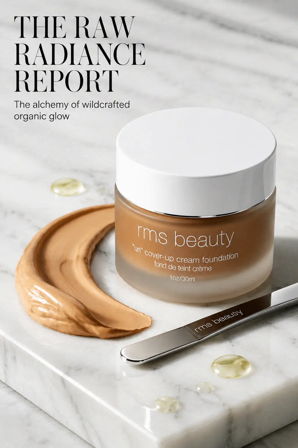 RMS Beauty cream foundation texture