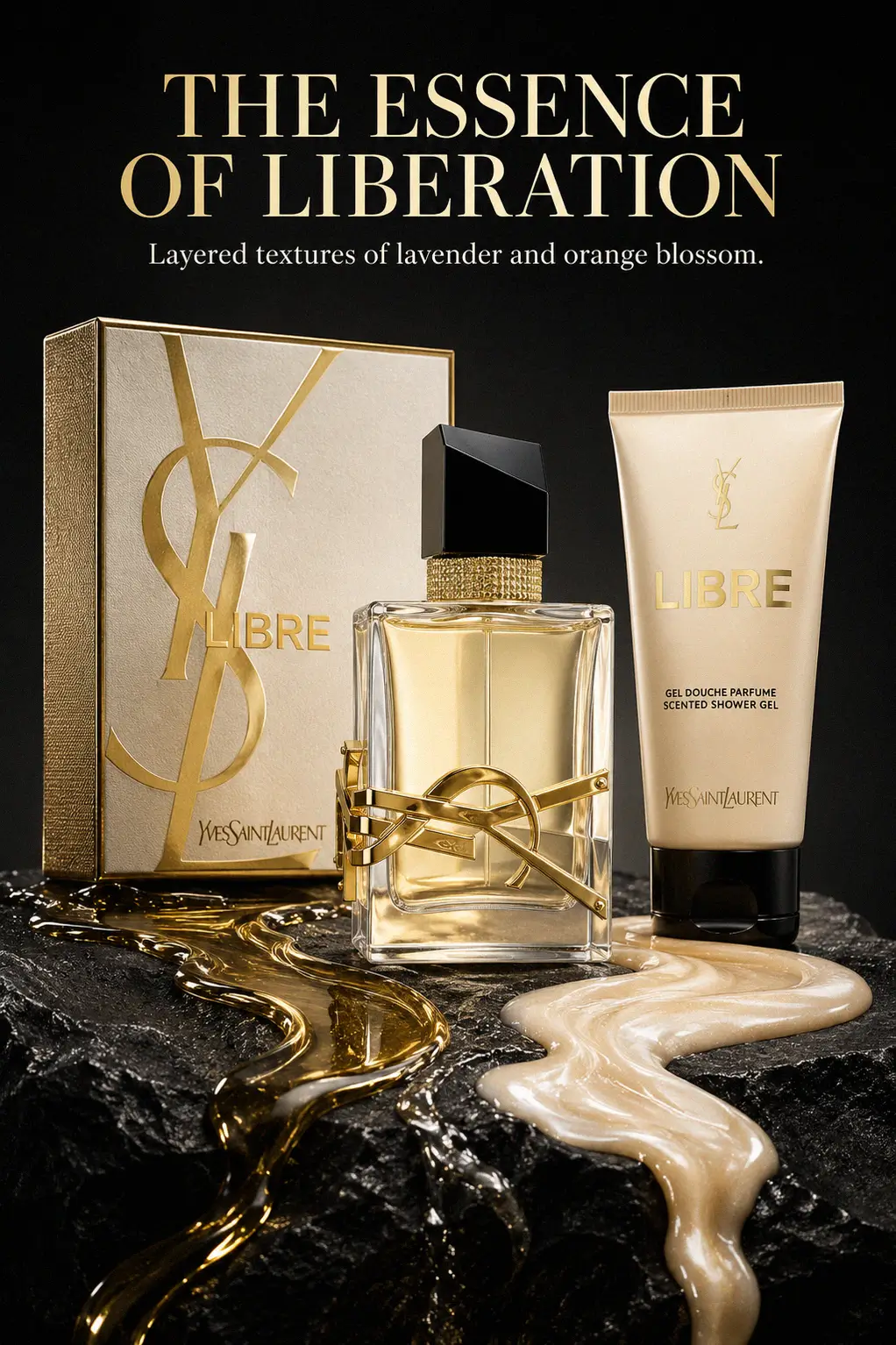 Sophisticated perfume and body duo gift