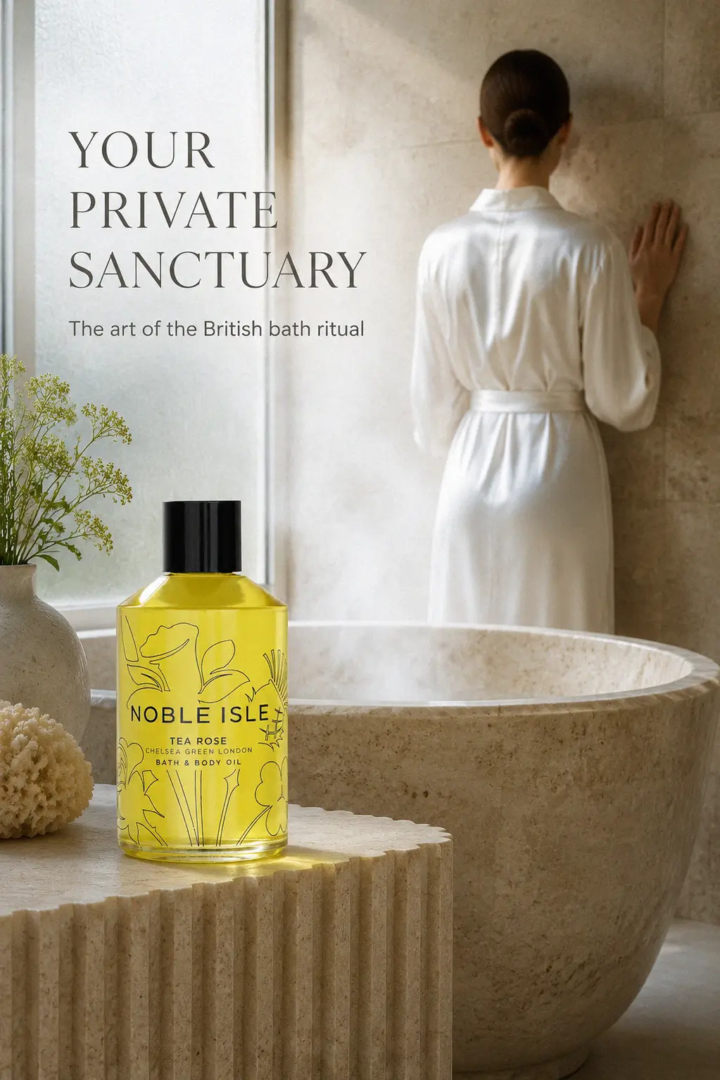 Noble Isle Tea Rose Bath & Body Oil: A Stunning Gift for Her
