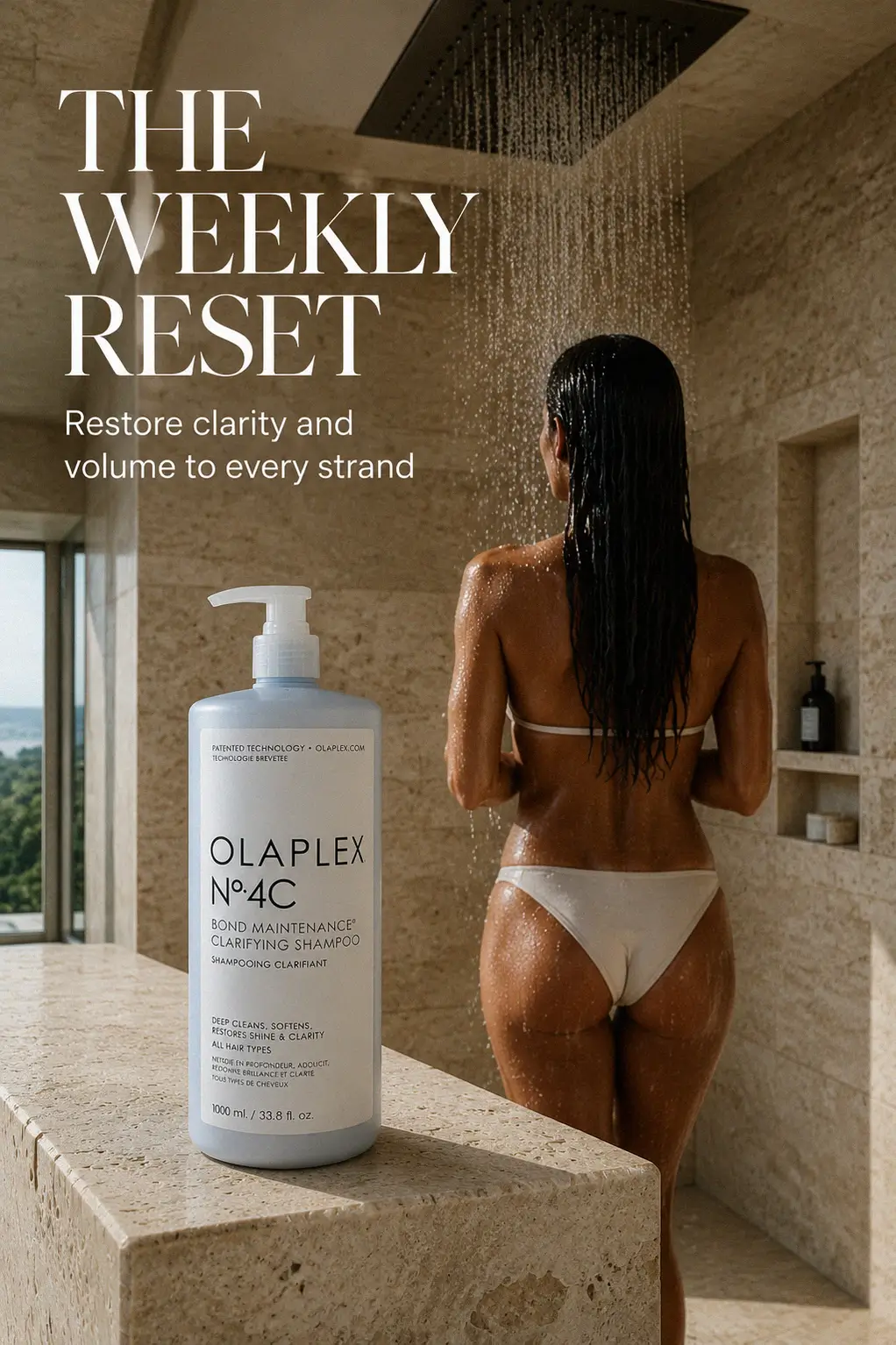 Olaplex No. 4C Bond Maintenance Clarifying Shampoo detail