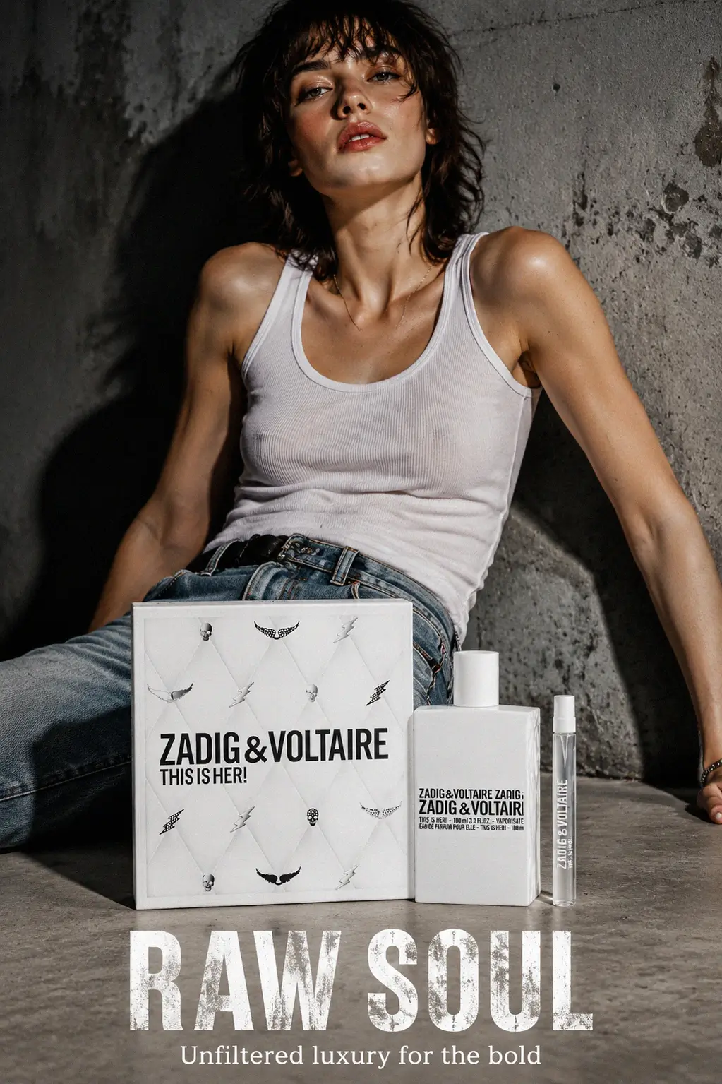 Creamy chestnut and vanilla notes in Zadig and Voltaire