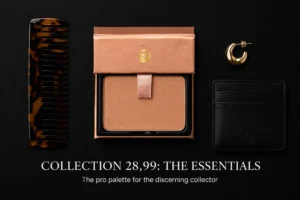 Viseart Paris Bonzer Palette showing professional bronzing powder shades in a sleek black compact.