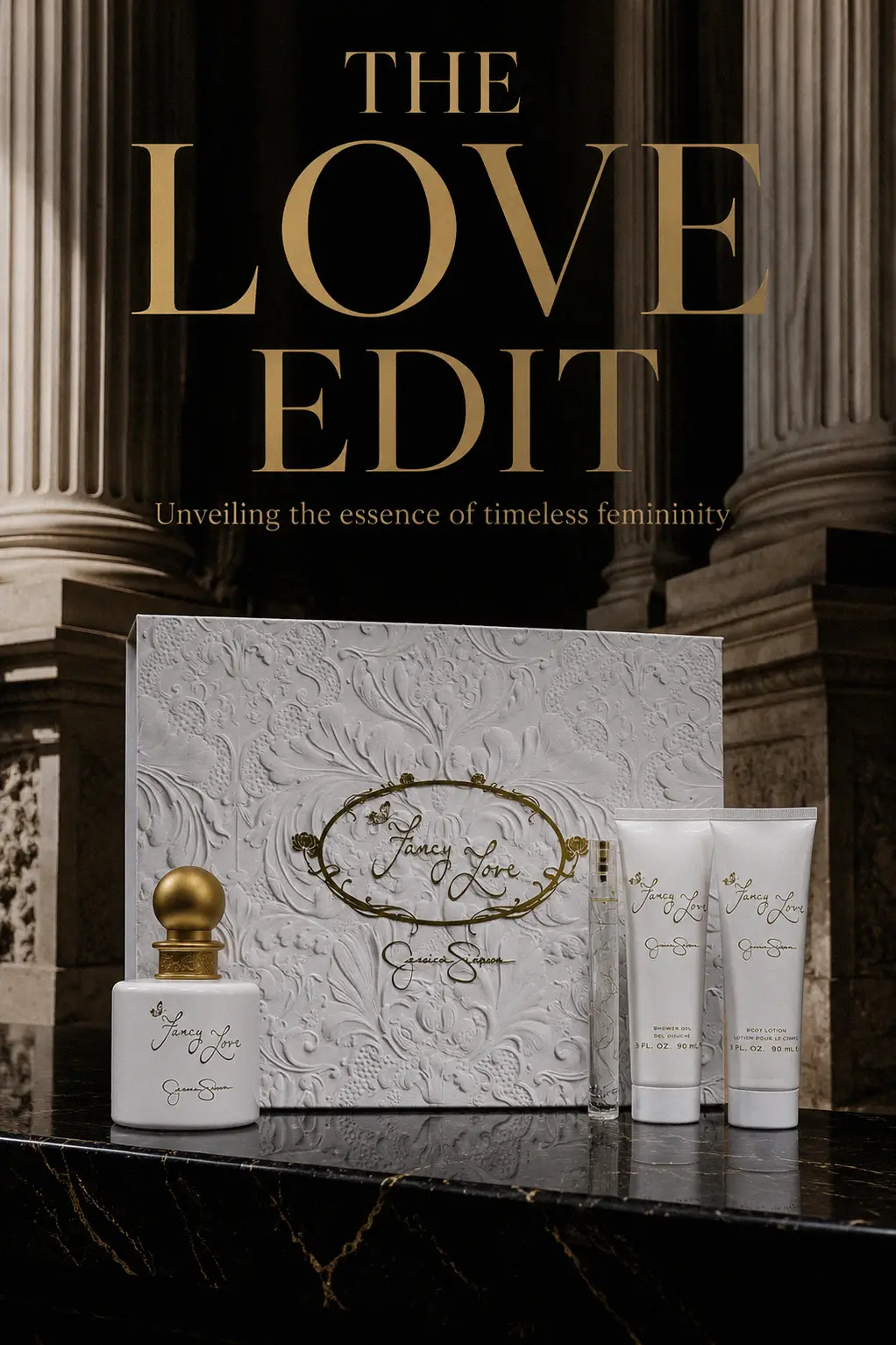 Scent layering ritual with the Fancy Love fragrance collection