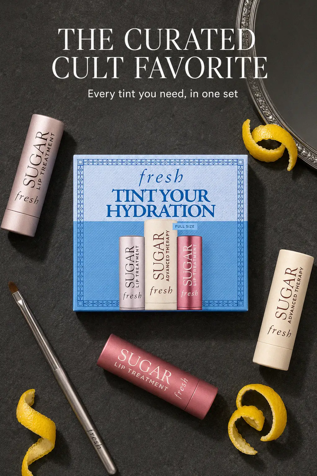 Luxury lip care gift set