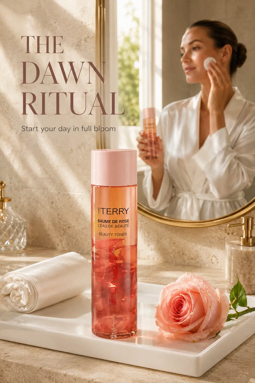 Refining the skincare ritual with a hydrating rose toner
