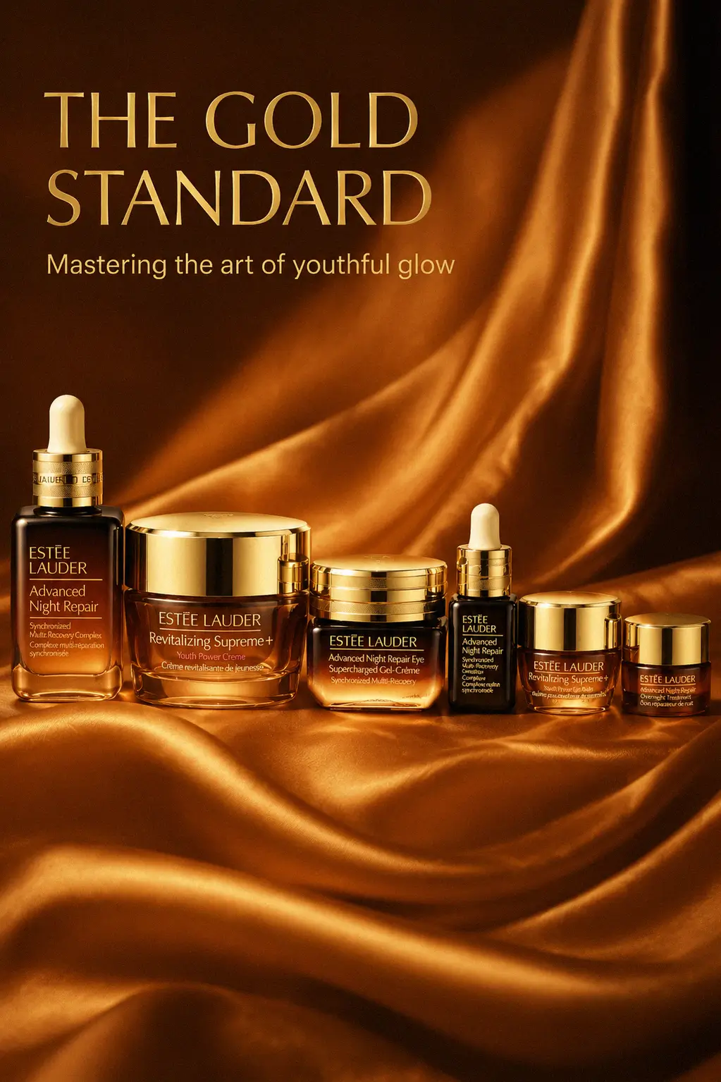 Estee Lauder repair and revitalization formulas