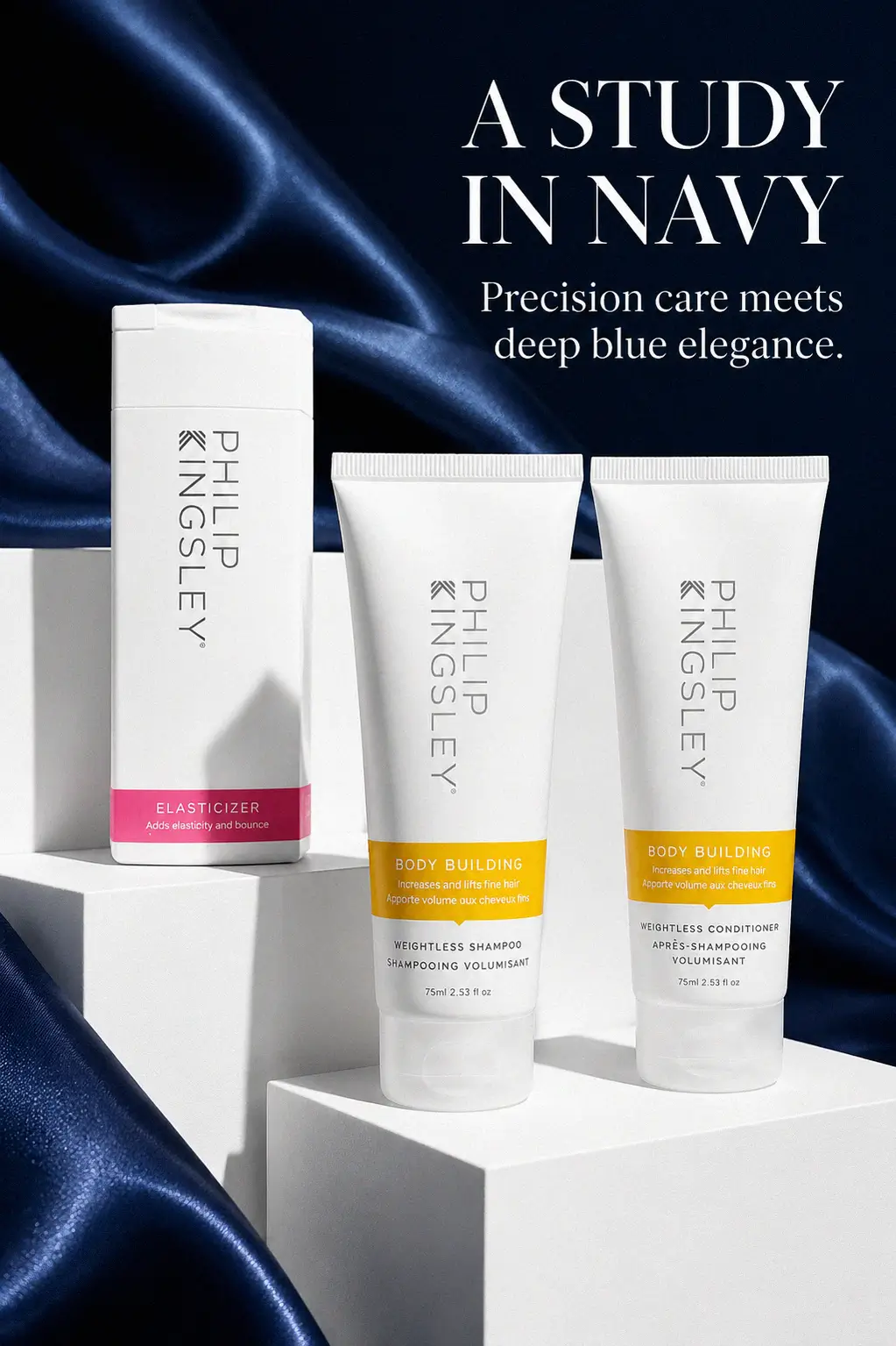 A travel-sized hair volume kit