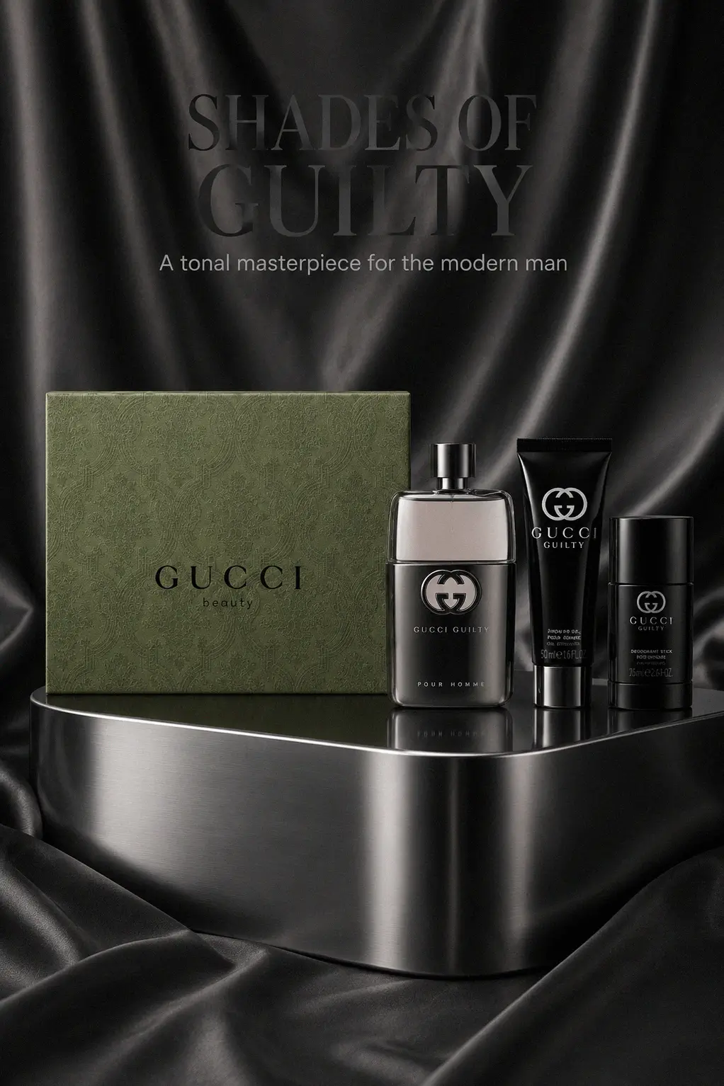 Modern Gucci grooming set