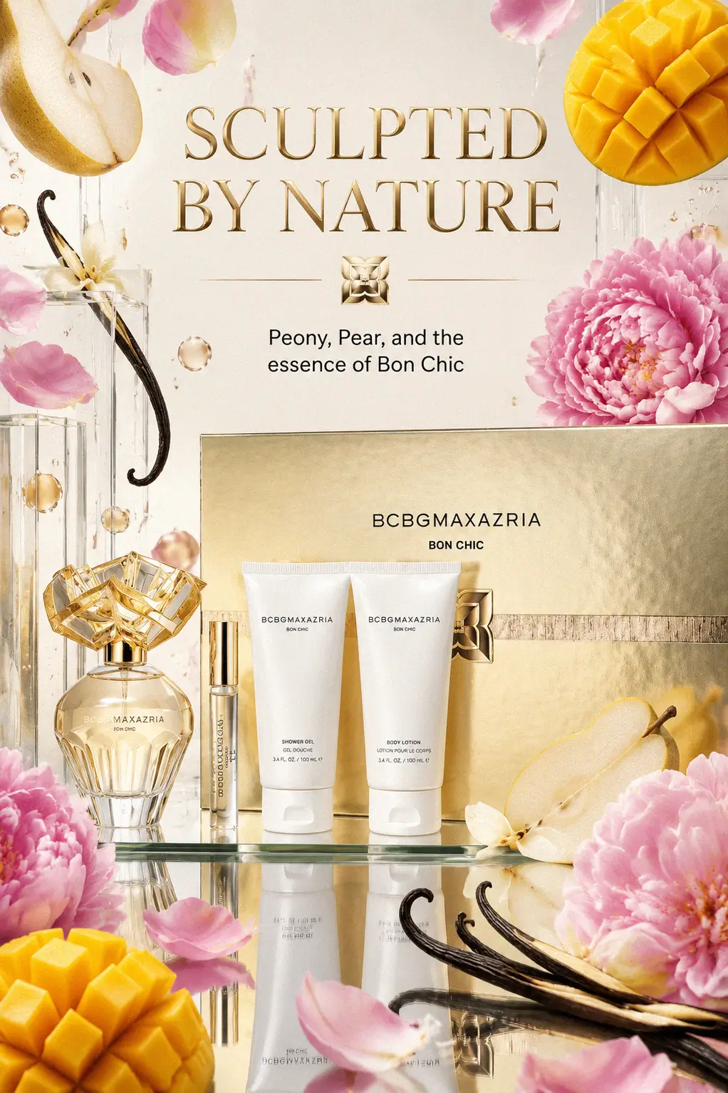 BCBGMAXAZRIA Bon Chic gift set aesthetic