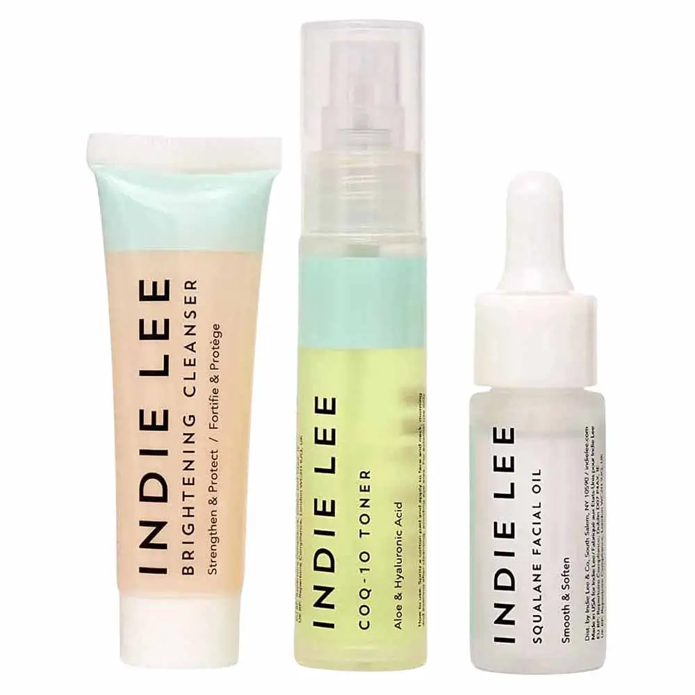 The Indie Lee Discovery Kit clean skincare set