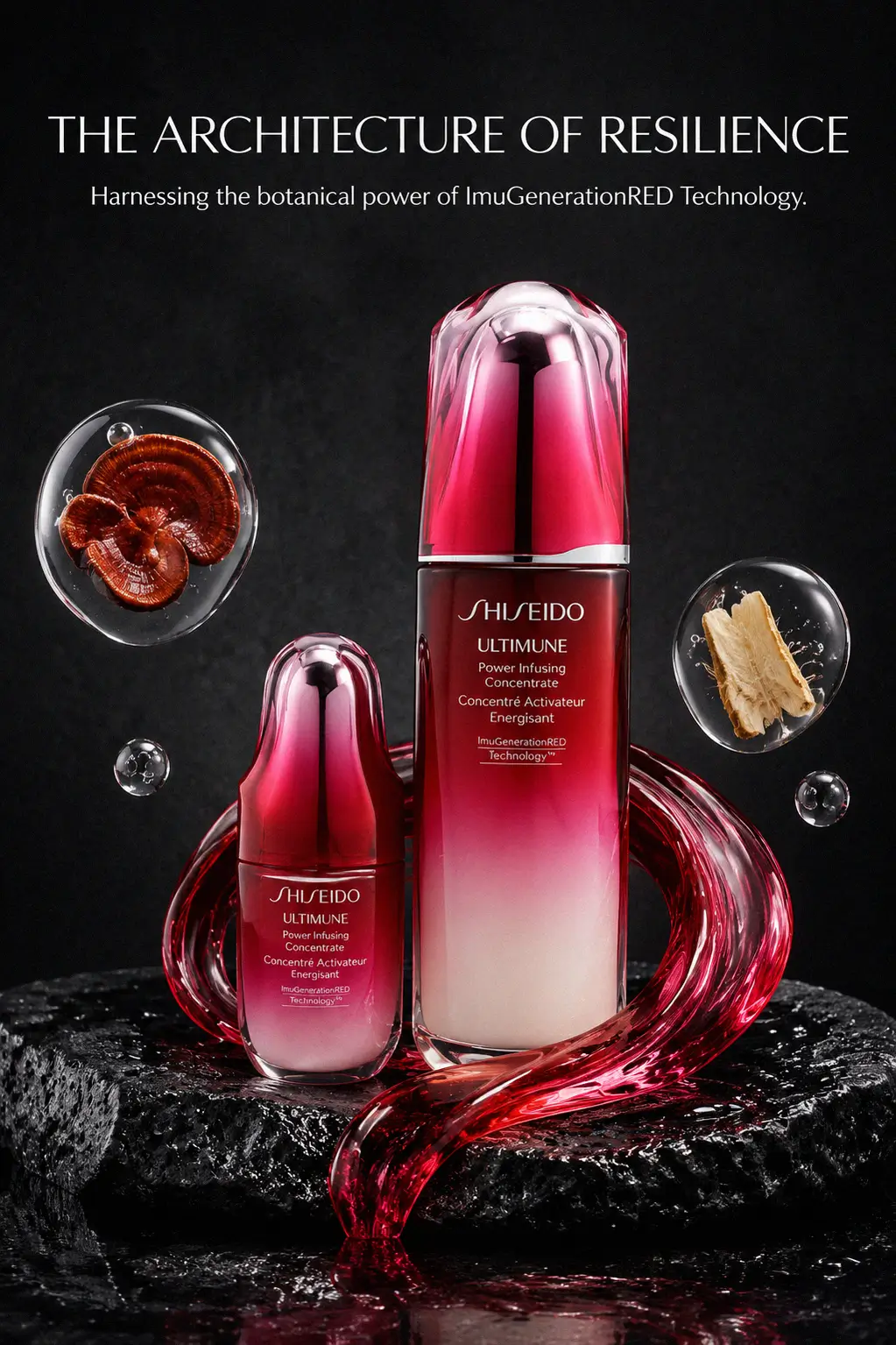 Shiseido Ultimune Power Infusing Set texture detail