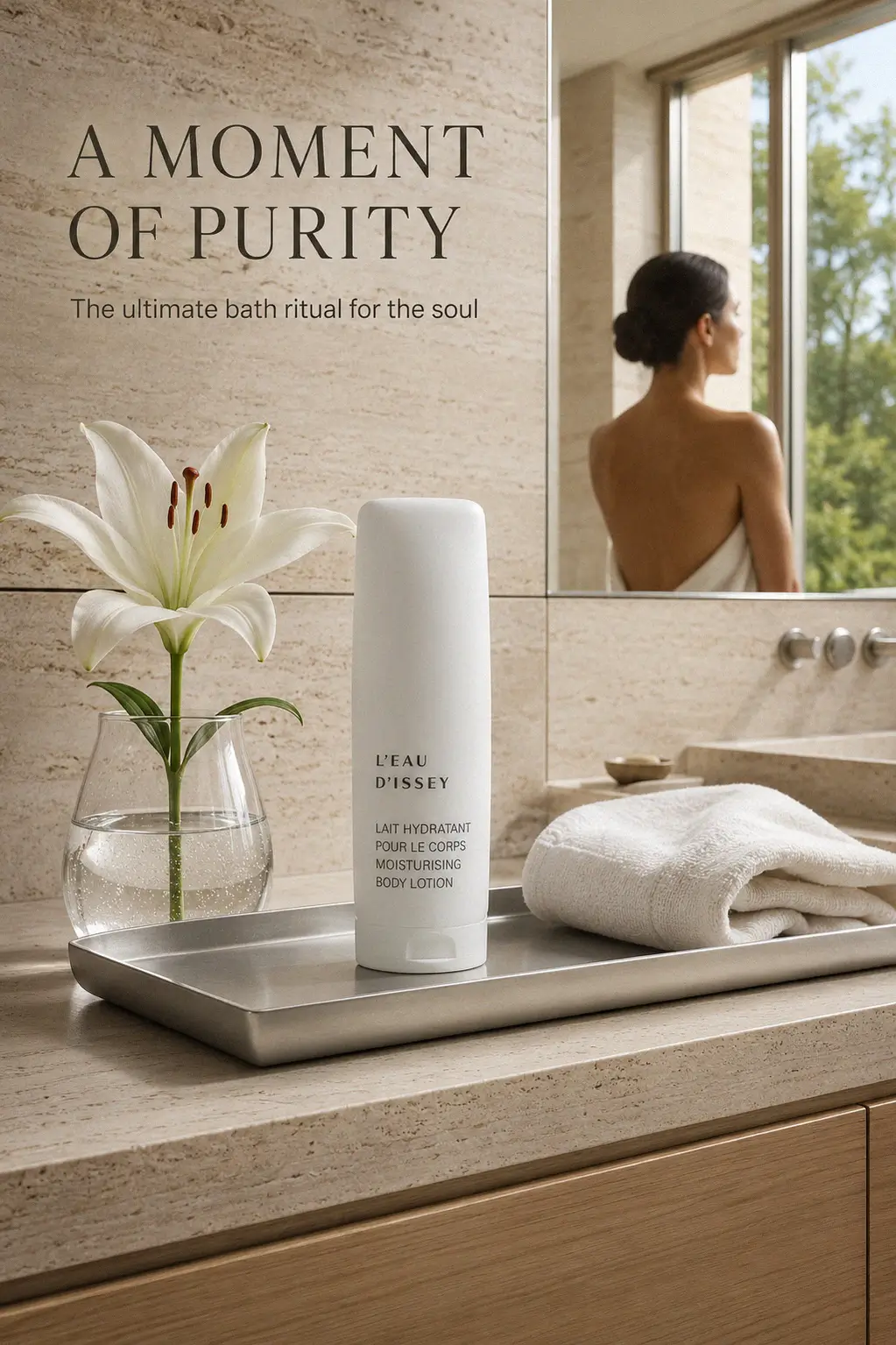 Luxury body care ritual